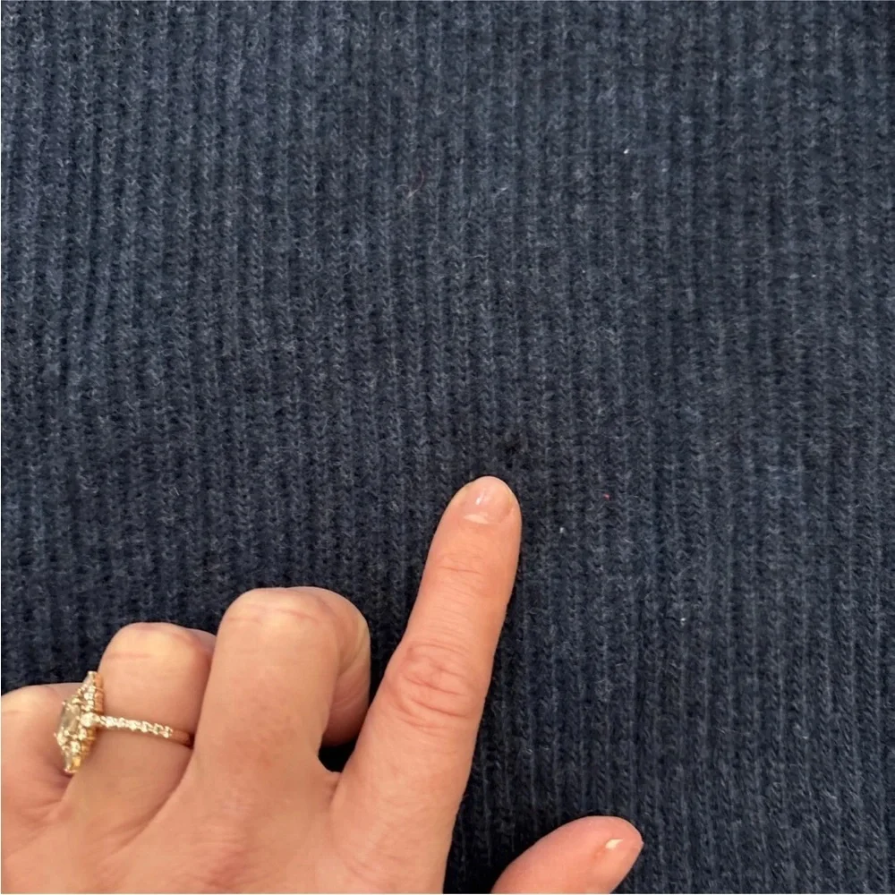 Vintage J Crew Lambswool Sweater Blue Size XL